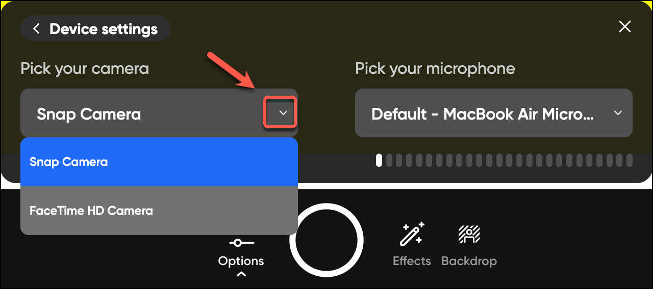 Flip video recording options eLearning University of Queensland